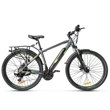 Электровелосипед Eltreco Ultra Trend UP! серо-зеленый