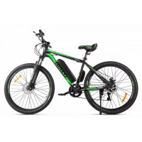 Велогибрид Eltreco XT 600 D (черно-зеленый)