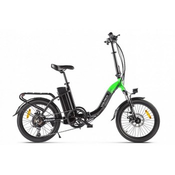 Электровелосипед Volteco FLEX UP Черно-зеленый