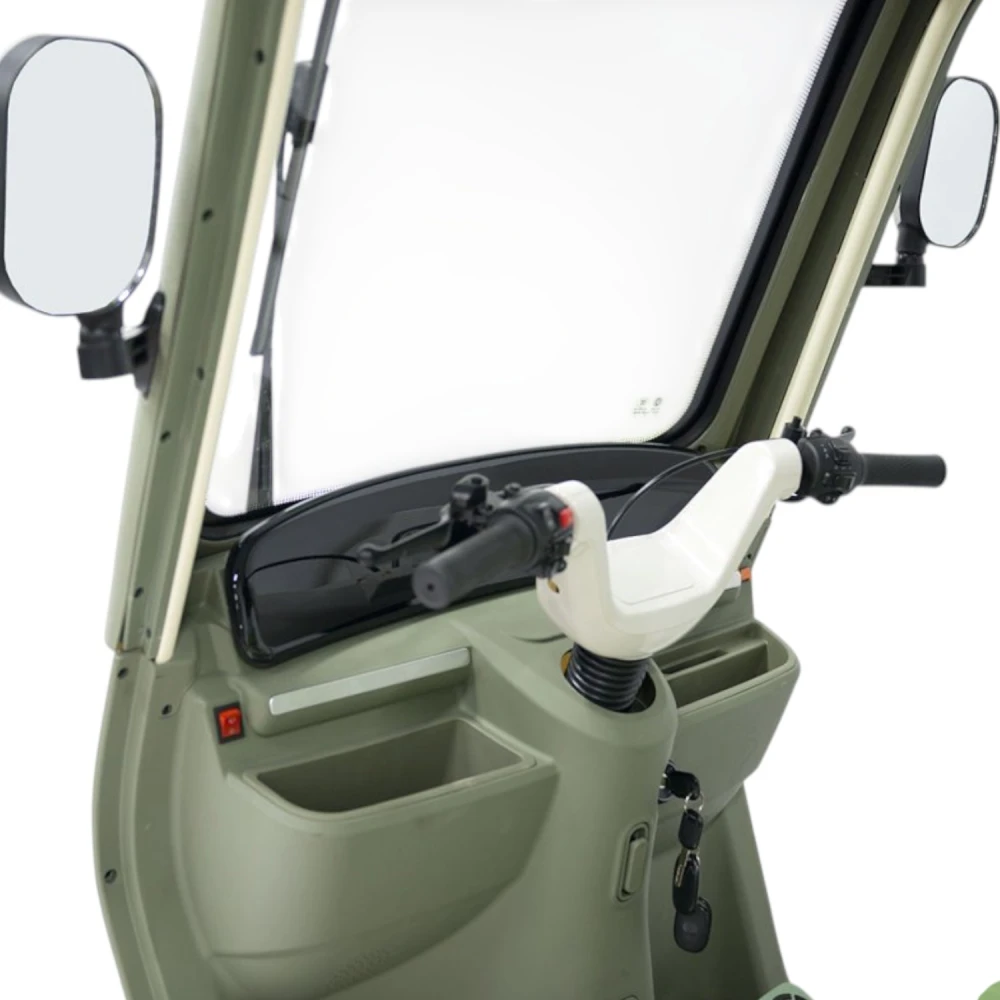 Электротрицикл Rutrike Астра Зелёный 4