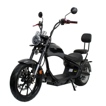 Электроскутер IKINGI Chopper Карбон